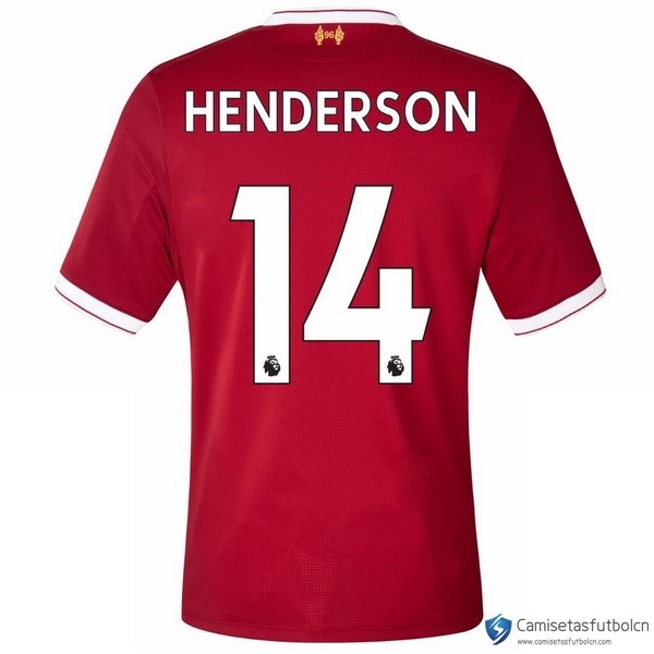 Camiseta Liverpool Primera equipo Henderson 2017-18
